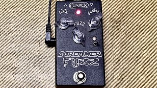 Cusack “Screamer Fuzz” pedal demo  No Talking [upl. by Muncey]