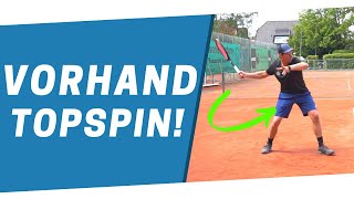 Vorhand Topspin verbessern  TENNIS VORHAND [upl. by Matazzoni]