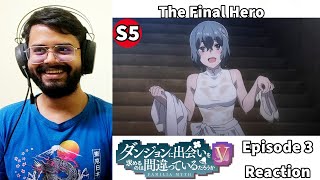 Danmachi Season 5 Episode 3 REACTION  DISCUSSION FULL TIMER [upl. by Ezarras104]