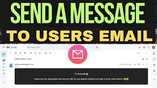 6Send a Message to Users Email using MERN Stack [upl. by Anigger]