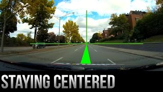 How to Stay Centered in Your Lane  Driving Tips [upl. by Francis]