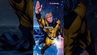 Who is sentry in Marvel comics  marvel marvelcomics marvelstudios marvelfans marveldc ytshort [upl. by Enelrats696]