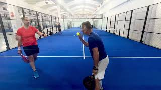 Padel match level 3  Partita Padel amatoriale Oxygen sport Club  set 3 of Full match [upl. by Ruyam]