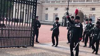 Changing of the Guard at Buckingham Palace [upl. by Davies]