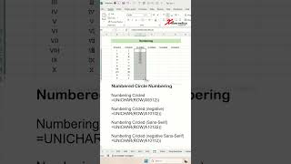 Ways To Numbering in Excel  Excel Tips and Tricks [upl. by Azirb1]