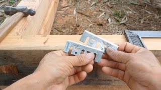 How To Sharpen a Plane Blade Randa machine ke dhaar kaise lagate Hain Bk Carpenter [upl. by Fillander]