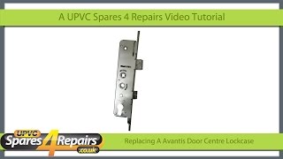 Replacing a Avantis Upvc Door Lockcase [upl. by Dragde]