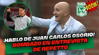 💣🔥 ¡BOMBAZO IMPRESIONANTES DECLARACIONES DE PABLO REPETTO  RESPUESTA A JUAN CARLOS OSORIO 😨 [upl. by Anileda]