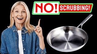 Revolutionary Cleaning Hack Burnt Pots and Pans No Scrubbing Required [upl. by Buddy357]