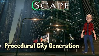 Procedural City Generator  CScape  Unity Game Dev [upl. by Allekim]