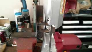 Vertical conversion for Harbor Freight band saw [upl. by Werda162]