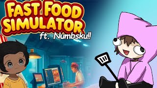 I AM THE GRILL MASTER ft Numbsku  Fast Food Simulator Prologue [upl. by Yanffit260]