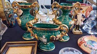 Brocante In Paris  SecondHand Flea Market Paris  Part 2 Details Prices etc [upl. by Cornwall]