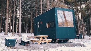 Container House – Gorgeous OffGrid Tiny Container Cabin  Viet Anh Design Home [upl. by Nauqe231]