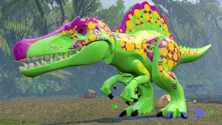 LEGO Jurassic World  A look at the Custom Dinosaur Creator amp Dinosaur Gameplay [upl. by Attwood844]