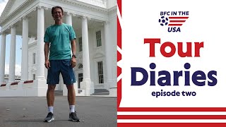 BFC IN THE USA TOUR DIARIES Episode 2  The White House Basketball Baseball and PHILLY 🇺🇸⚾️🏀 [upl. by Abercromby402]