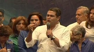 Hemandez wins Honduras presidential [upl. by Bortz]