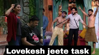 bigg boss ott 3 live lovekesh Kataria win task Armaan Malik haae taskshivani ko mila phone [upl. by Atsed]