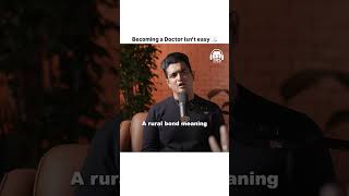 Becoming A Doctor is Like an Exile  Abhijeet Kaji shorts [upl. by Ecnadnak211]