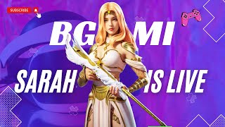 Welcome Back to SuperSarah Live Stream  Sarah is Live bgmi live supersarah gamer [upl. by Mikahs]