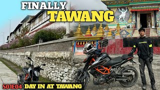 A day in at TAWANG Tawang ride Ep04 Full TAWANG tour🔥 [upl. by Ruggiero657]