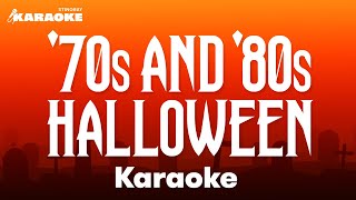 BEST 70s amp 80s HALLOWEEN KARAOKE SONGS WITH LYRICS BY ELTON JOHN ELVIS BILLY JOEL amp MORE [upl. by Su]