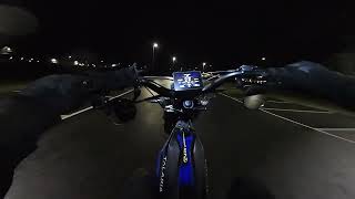 Talaria Sting R Mx4 November Forest Night Ride [upl. by Oner]