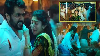 Suriya Super Hit Fighting Scene At Market  Sai Pallavi  Ngk Telugu Movie Scenes  Maa Show [upl. by Bille]