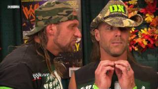 DX discuss their match at WWE Survivor Series [upl. by Bagger]