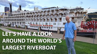 American Queen American Queen Voyages Riverboat Tour [upl. by Sidon]