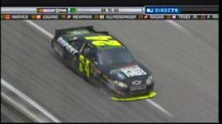 Jimmie Johnson Jeff Gordon Texas Sprint Cup Battle 2010mpg [upl. by Hidie]