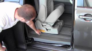 2011  Toyota  Sienna  2nd Row Seat Removal  How To by Toyota City Minneapolis MN [upl. by Wilson555]