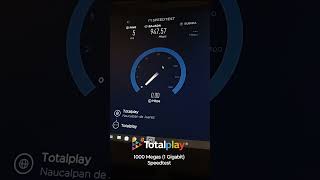 Totalplay 1000 Megas 1 Gigabit  Speedtest Noviembre 2022 [upl. by Stochmal]