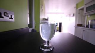 Water In Glass Evaporating Timelapse [upl. by Rugen119]