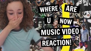 WHERE ARE U NOW  MUSIC VIDEO REACTION [upl. by Standice600]