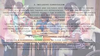 PRINCIPLES OF INCLUSIVE EDUCATION [upl. by Solon]