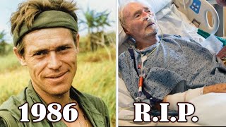 What The Cast Of Platoon Looks Like Today  Then and Now 2023 [upl. by Alracal663]