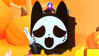 I HATCHED The TITANIC GHOSTFACE CAT In Pet Sim 99 [upl. by Alger90]