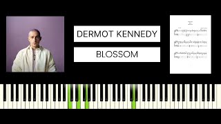 Dermot Kennedy  Blossom BEST PIANO TUTORIAL amp COVER [upl. by Kauslick]