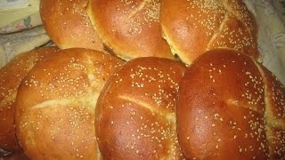 How to make Moroccan bread by Moroccan Delightطريقة عمل خبز المناسبات المغربيle pain marocain [upl. by Oir]