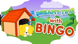 Nap Time with Bingo  Restful Rhythms  Lullaby  Toddler and Preschool Video [upl. by Harold374]