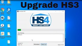 Upgrade Homeseer 3 to version 4 [upl. by Eniawtna]