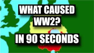 What Caused World War Two in 90 Seconds [upl. by Ewen]