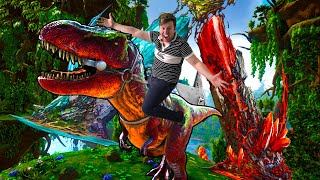 The Tyrannosaurs Rex Problem  ARK Survival Evolved  Crystal Isles [upl. by Barn332]