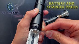 Saber Battery and Charger Issues  Easy Fix [upl. by Animas]