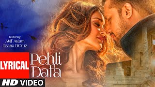 Atif Aslam Pehli Dafa Song Video  Ileana D’Cruz  Latest Hindi Song 2017  TSeries [upl. by Muldon]