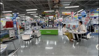 Yodobashi Camera Hakata shopping in Japan hakata station 4k virtual tour [upl. by Yelrak]