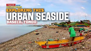 EXPLORING URBAN SEASIDE Walk Vlog ¦ Baseco Tondo Manila ¦ Real Life Philippines [upl. by Ruttger]