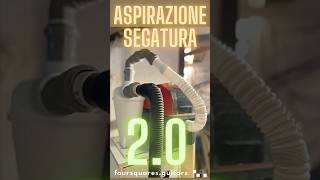 Aspirazione segatura 20 maker faidate woodworking diy wood [upl. by Sothena]