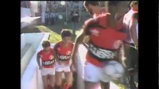 Flamengo 5x0 PortuguesaRJ  1986  Campeonato Carioca [upl. by Layney311]